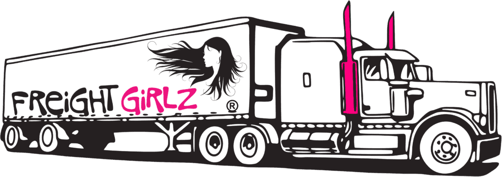 Freight Girlz Trucking Dispatch Logo